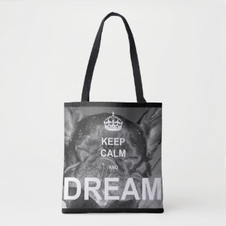 Tote Bag Le bouledogue français gardent le calme