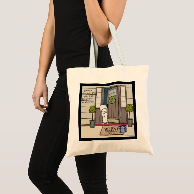 Tote Bag Le cadeau quotidien de Dieu (Devant (produit))