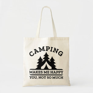 Tote Bag Le Camping Me Rend Heureux