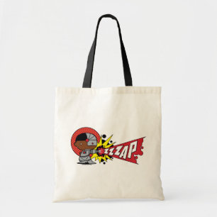 Tote Bag Le canon Cybernétique de Chibi Cyborg