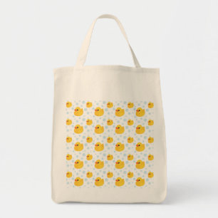 Tote Bag Le caoutchouc jaune adorable penche Duckies