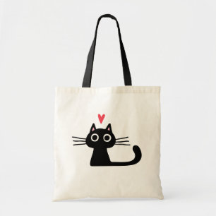 Tote Bag Le Chat de la Saint-Valentin 