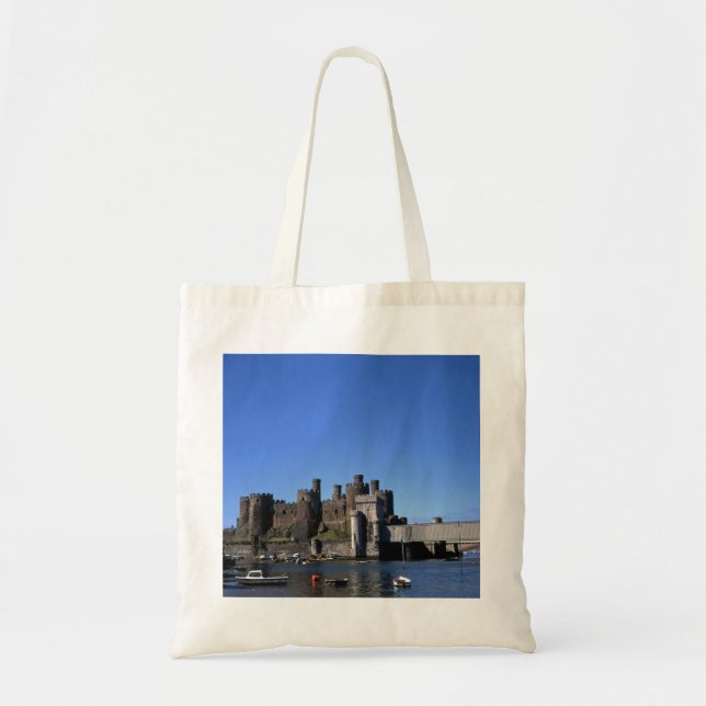 Tote Bag Le château de Conwy (Devant)