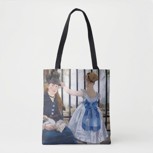 Tote Bag Le Chemin de fer, Edouard Manet (Devant)
