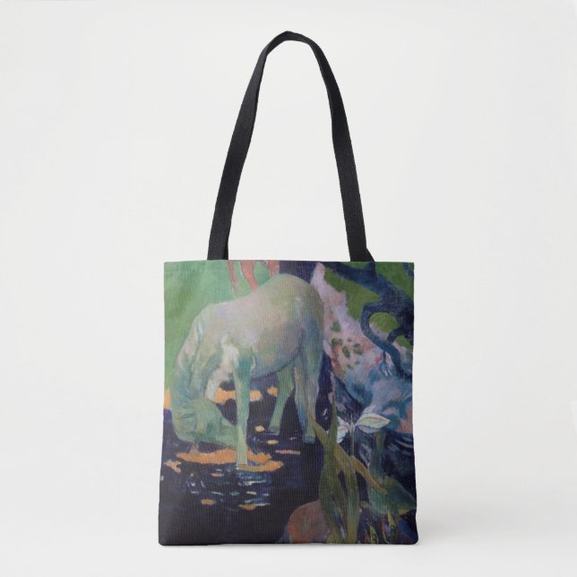 Tote Bag Le Cheval Blanc, Gauguin (Devant)