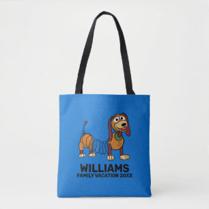 Tote Bag Le Chien à l'envers Vacances familiales