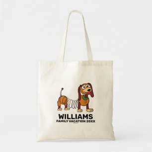 Tote Bag Le Chien à l'envers Vacances familiales