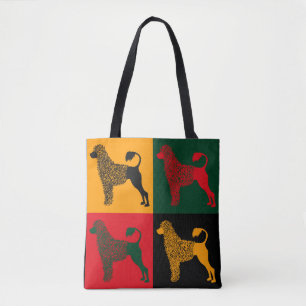 Tote Bag Le chien d'eau portugais intelligent