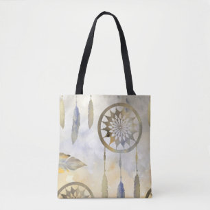 Tote Bag Le ciel rêveur indien de receveur modifie la