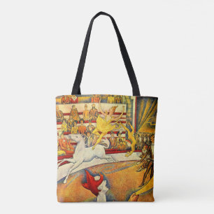 Tote Bag Le cirque de Georges Seurat, Art Vintage