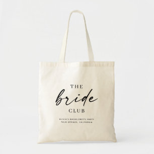 Tote Bag Le Club de la Mariée   Enterrement de vie de jeune