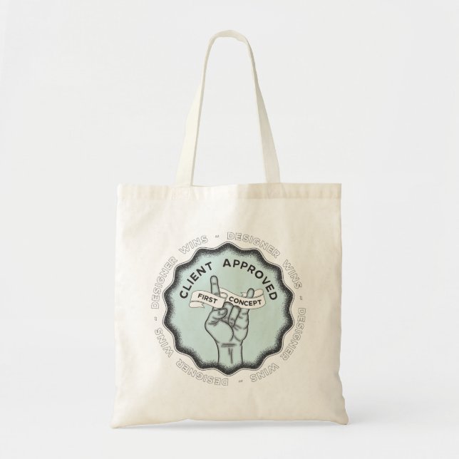 Tote Bag Le concepteur gagne #1 (Devant)