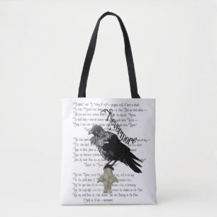 Tote Bag Le Corbeau d'Edgar Allan Poe