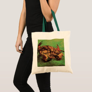 Tote Bag Le crabe sur son dos par Vincent van Gogh