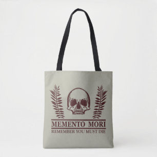 Tote Bag Le crâne Memento mori