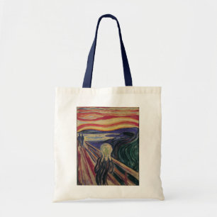 Tote Bag Le cri d'Edvard Munch, l'expressionnisme Vintage