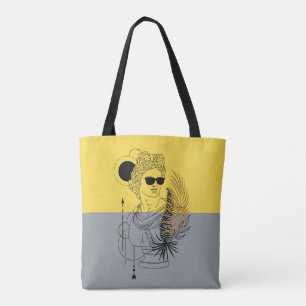 Tote Bag Le dieu olympique moderne Apollo Colorblock