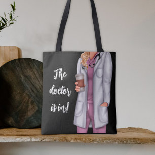 Tote Bag Le Docteur Est En Médecine Féminine Shoulder