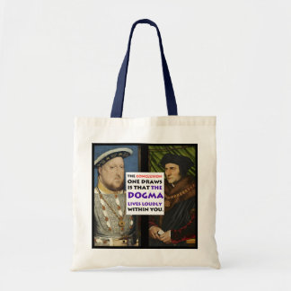 Tote Bag Le dogme vit fort davantage/Henry fourre-tout