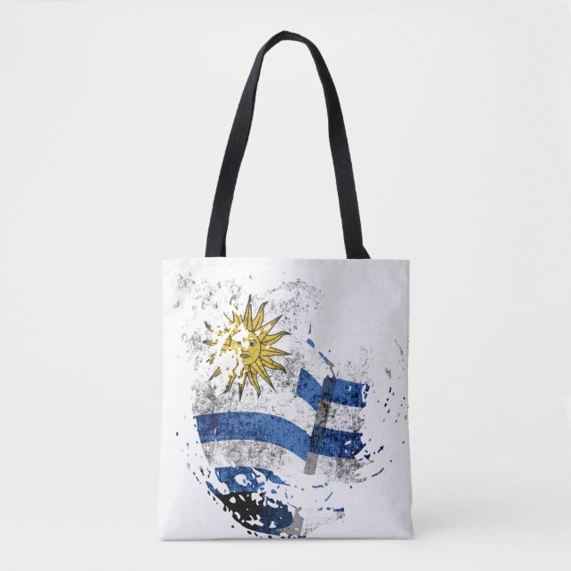 Tote Bag le drapeau de l'Uruguay (Devant)