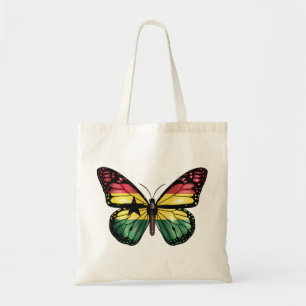 Tote Bag Le drapeau du papillon du Ghana