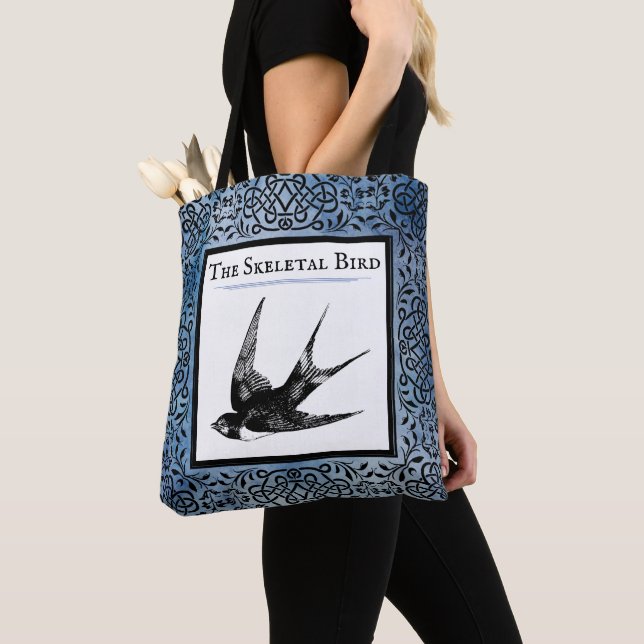 Tote Bag Le Fourre-tout des oiseaux du Skeletal (De près)