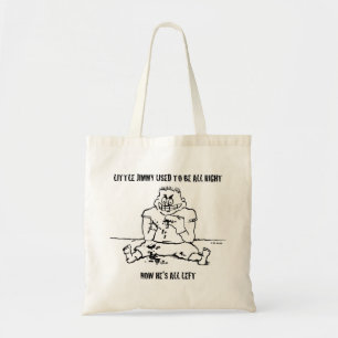 Tote Bag Le gamin marionnette psycho n'est pas tout à fait