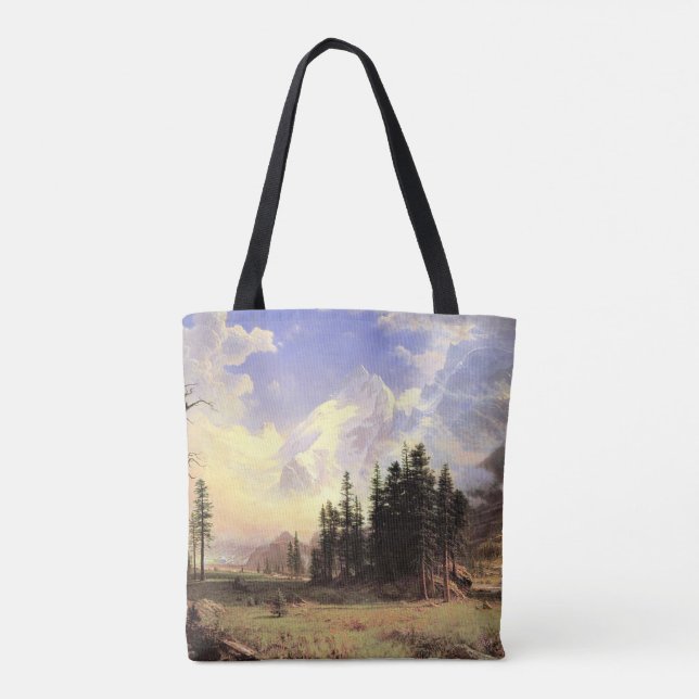 Tote Bag Le glacier Morteratsch, Pontresina, Suisse (Dos)