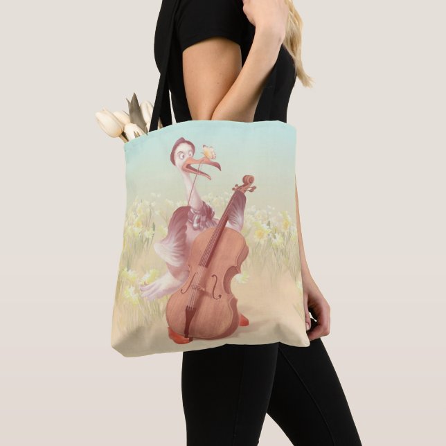 Tote Bag Le grand artiste du printemps (De près)