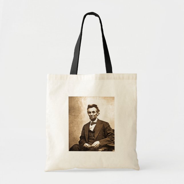 Tote Bag Le grand émancipateur - Abe Lincoln (1865) (Devant)