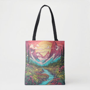 Tote Bag Le Grand Extérieur Par Jour De Soleil