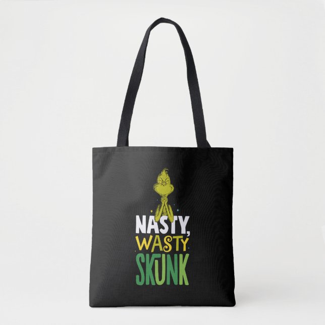 Tote Bag Le Grinch | Nasty Wasty Skunk (Devant)
