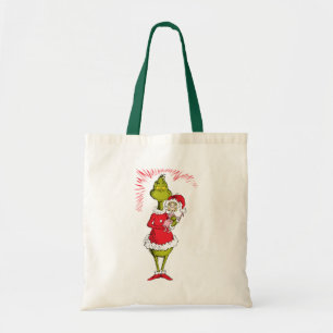 Tote Bag Le Grinch retient Cindy Lou Who