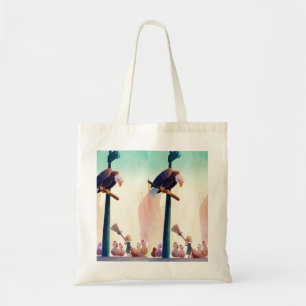 Tote Bag Le Guetteur Sur Le Fil