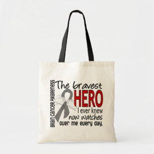 Tote Bag Le héros le plus courageux j'ai jamais connu le