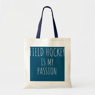 Tote Bag Le hockey sur gazon est ma passion Funny Fieldhock