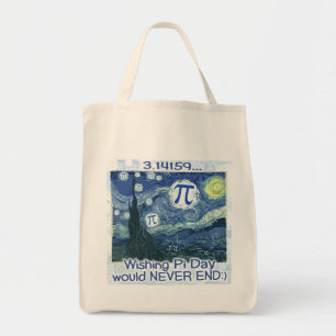 Tote Bag Le jour de pi ne finit jamais par des studios de