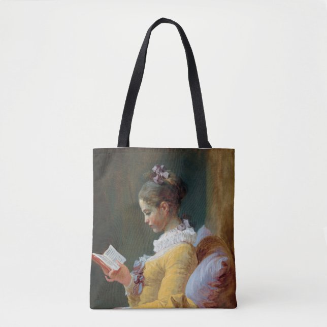 Tote Bag Le Lecteur, Fragonard (Devant)