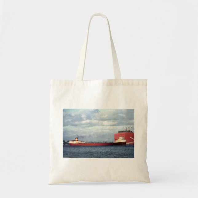Tote Bag Le légendaire S.S. Edmund Fitzgerald (Devant)
