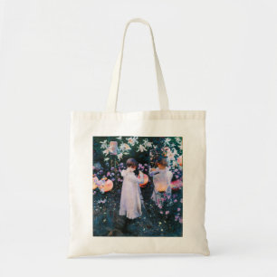 Tote Bag Le lis de lis d'oeillet de John Singer Sargent