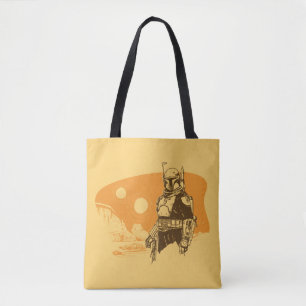 Tote Bag Le livre de Boba Fett   Retro Tatooine Vista