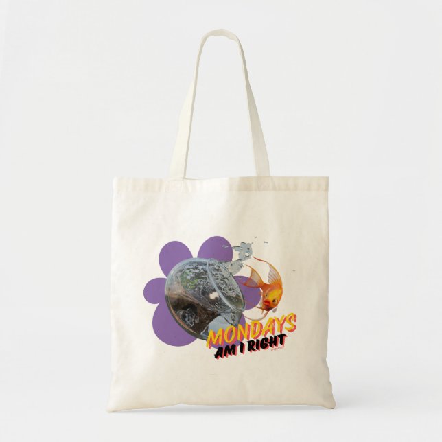 Tote Bag Le Lundi, N'Est-Ce Pas ? (Devant)