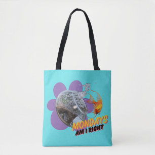 Tote Bag Le Lundi, N'Est-Ce Pas ?