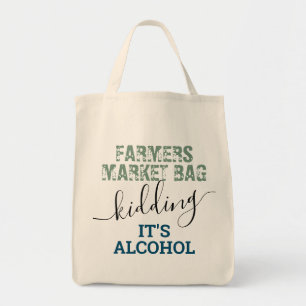 Tote Bag Le marché agricole réutilisable ne fait que consom