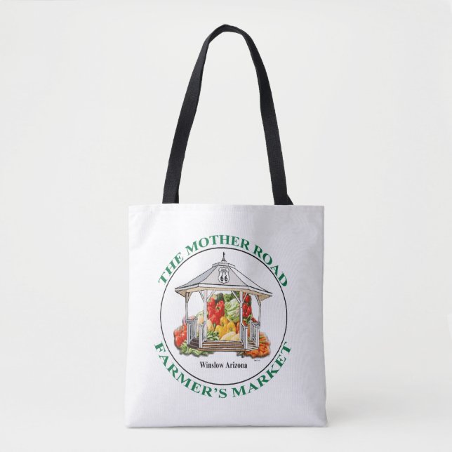 Tote Bag Le marché des agriculteurs (Devant)