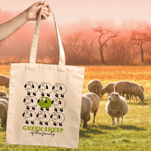 Tote Bag Le mouton vert de la famille