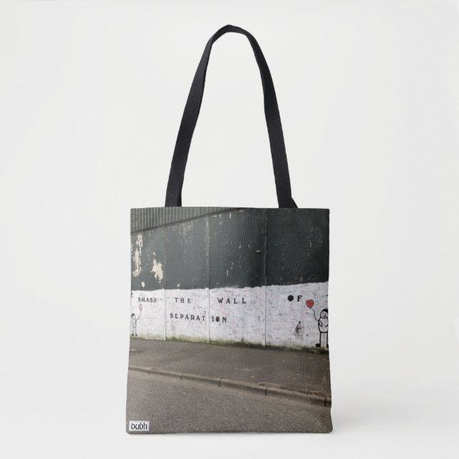 Tote Bag Le Mur à la dérive (Devant)