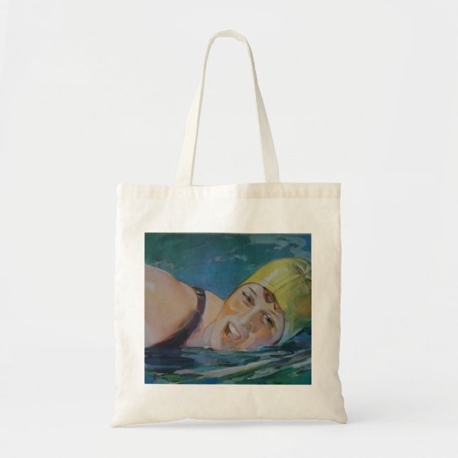 Tote Bag Le nageur (Devant)