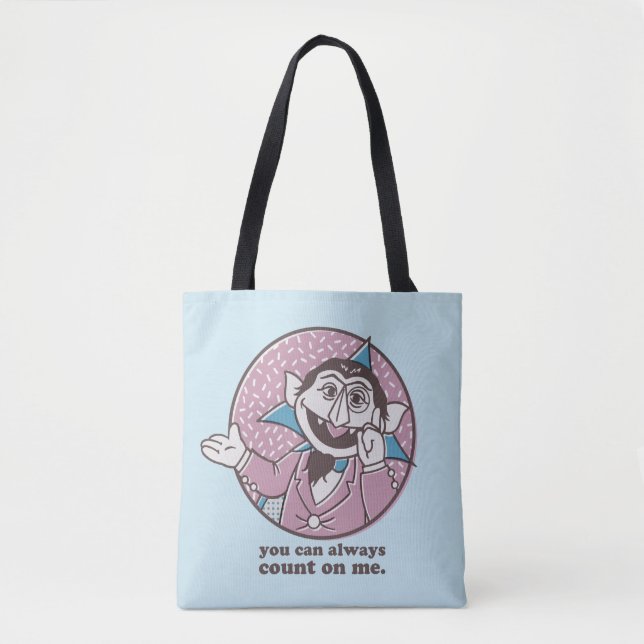 Tote Bag Le nombre | Vous Pouvez Toujours Compter Sur Moi (Devant)