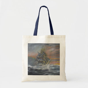 Tote Bag Le nova de Terra dirige dans Gale une aube féroce